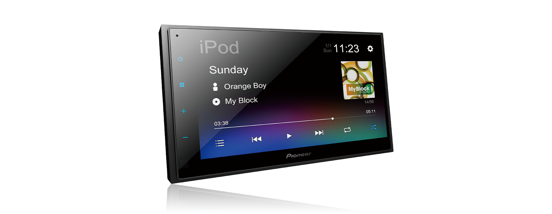 Multimidia 6,8" com WebLinky e BT